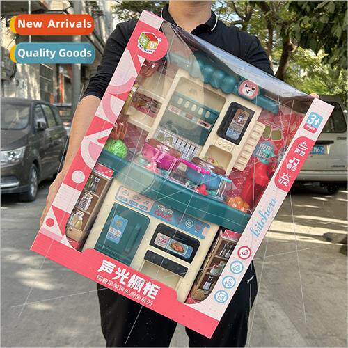 Children kchen toys set play house baby toys girls cooking s