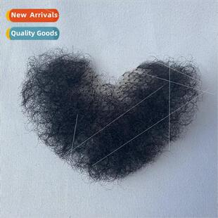 Lace mesh body hair post love pubic hair stickers silicone d