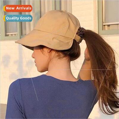 Summer hat female large head circumference large brim sun ha