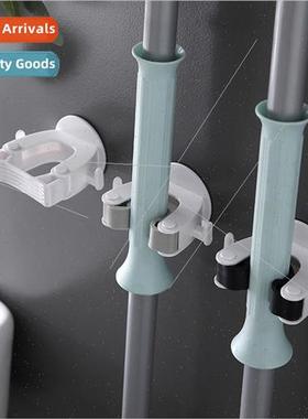 Mop hooks no punch adhesive bathroom bathroom storage artifa