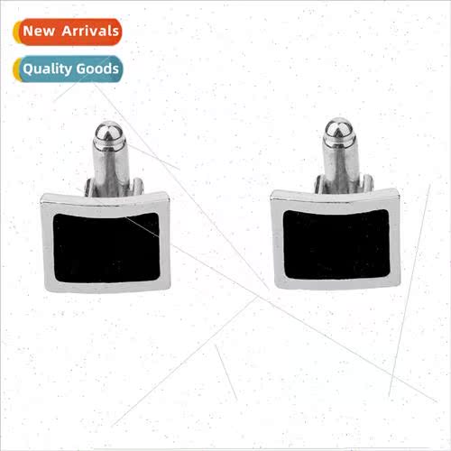 Europe new fashion French cufflinks men square drip oil enam
