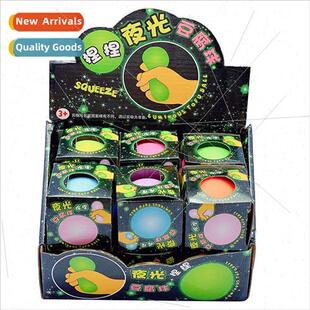 Creative Glow-in-the-Dark Tofu Ball Cute Kneading Fun Squeez