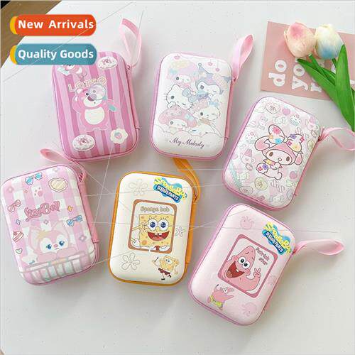 Rectangular Large Bag Cute Headphone Organizer Cartoon Large