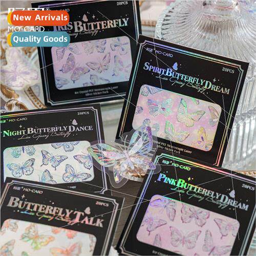 Gilt ght Butterfly Series Sticker Pack Dreamy and romantic w