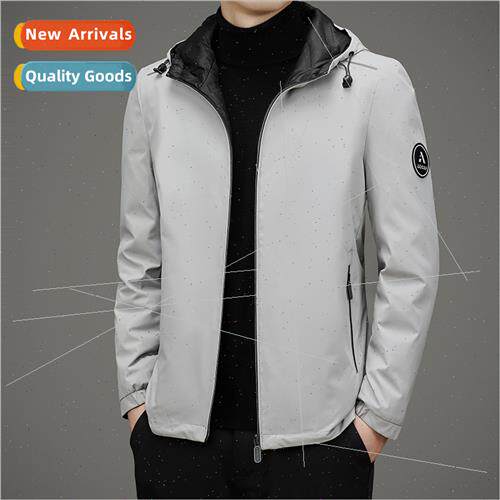 Reversible wear down jacket men winter light warm jacket 202