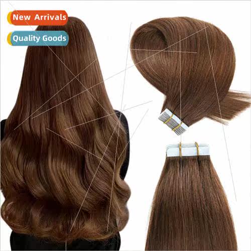 No Trace Invisible Hair Extension Piece Women Real Hair Wigs
