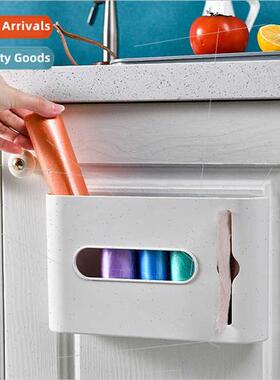 Garbage Bag Organizer Kchen Plastic Bag Shelf Cabinet Door H