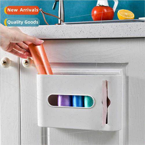 Garbage Bag Organizer Kchen Plastic Bag Shelf Cabinet Door H