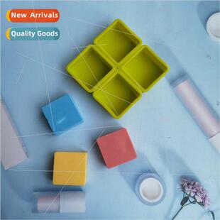 licone 4-link Square Soap Cake Jelly Pudding Soap Chocolate