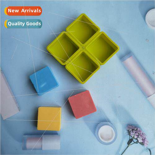 licone 4-link Square Soap Cake Jelly Pudding Soap Chocolate