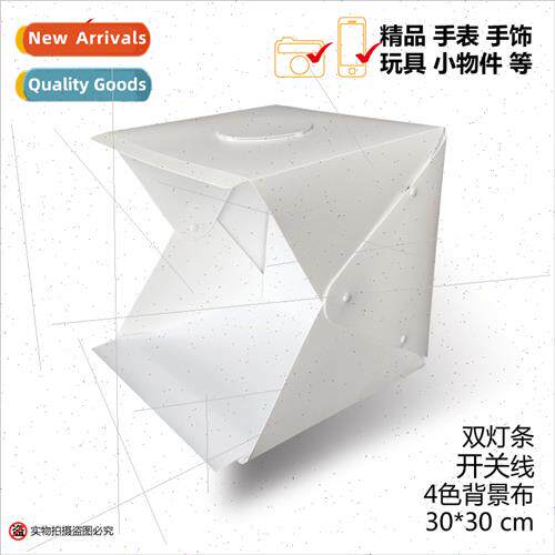 30cm Portable Mini Photo Booth Foldable Soft ght Box LED Min