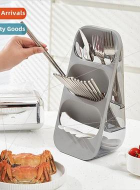 Household slant insert chopsticks storage cage kchen multi-l