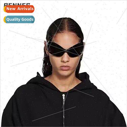 new men women Y2K Imp future technology sense cat eye nd fas