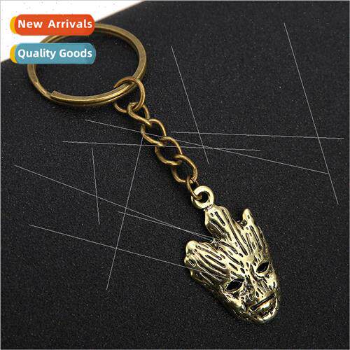 game  mask keychain metal mask