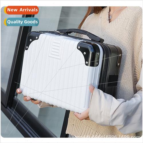 Korea 14-inch travel case metal package corner scratch-resis