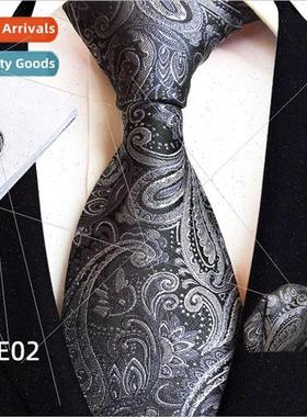 Paisley Tie Square Pocket Scarf Cufflinks Set Wedding Banque