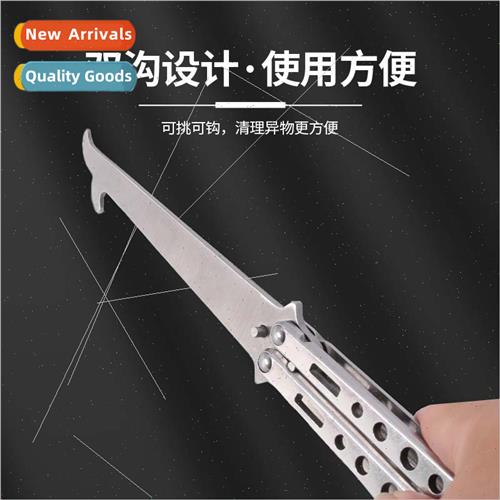 Car Tire Folding Rock Cleaning Hook Safety Hammer Portable D