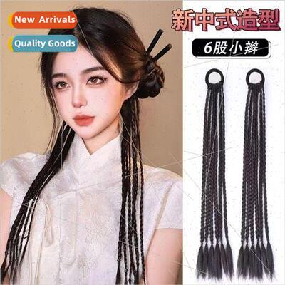 Twisted braid wig female six strand twist boxing braid doubl