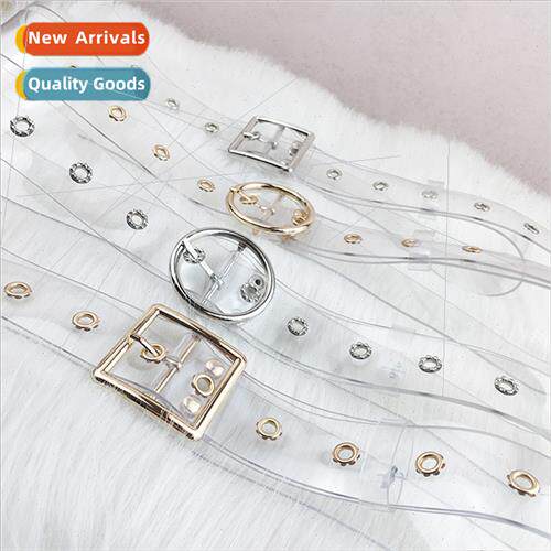 Transparent Belt Women Dress Decoration Belt Pants Belt Wide