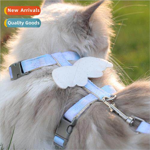Wings cat leash I-beam cat leash anti-breakaway cat walking