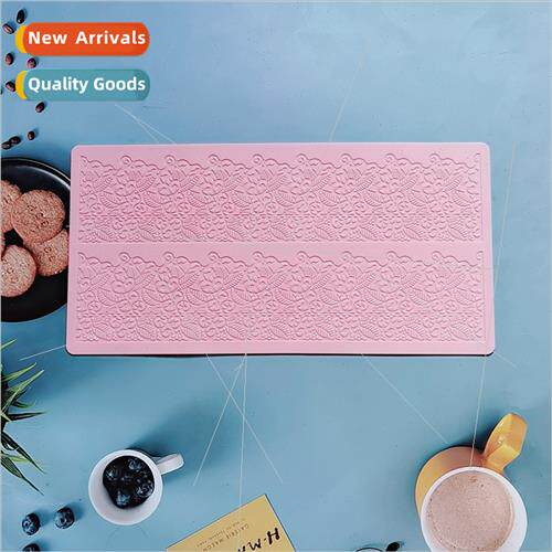 Lace 378-256 silicone mold cake lace embossing mold chocolat