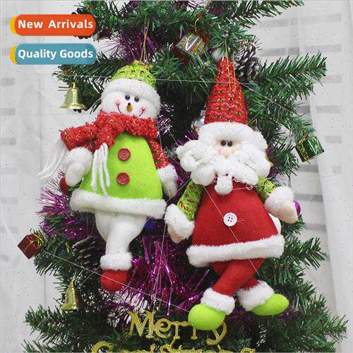 Christmas supplies Christmas old man snowman doll pendant Ch