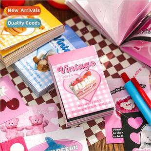 Stickers bean book Sweetheart escape series American creativ