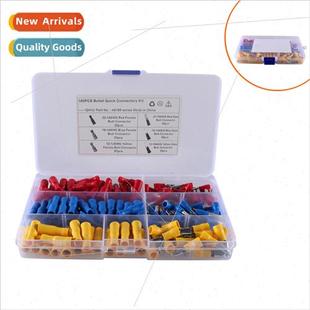 female male terminals Cold terminals适 160pcs pressed Bullet