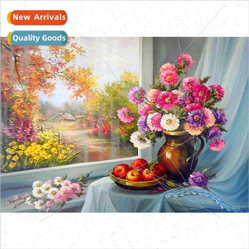 new living room small handmade simple paste diamond full dia