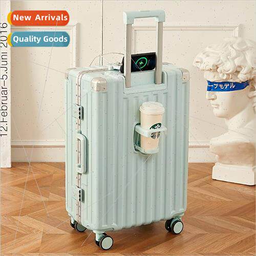 ggage female aluminum frame new sucase trolley case male lar