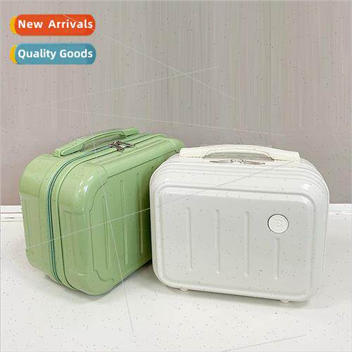Cute sucase cosmetic bag small box zipper female luggage sho