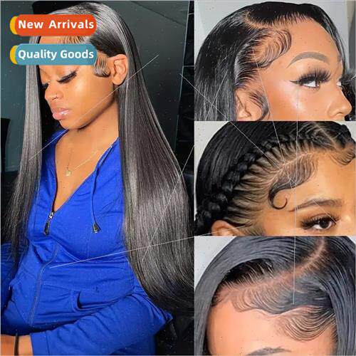 Europe Ladies Fashion Wigs Front Lace Medium Length Chemical