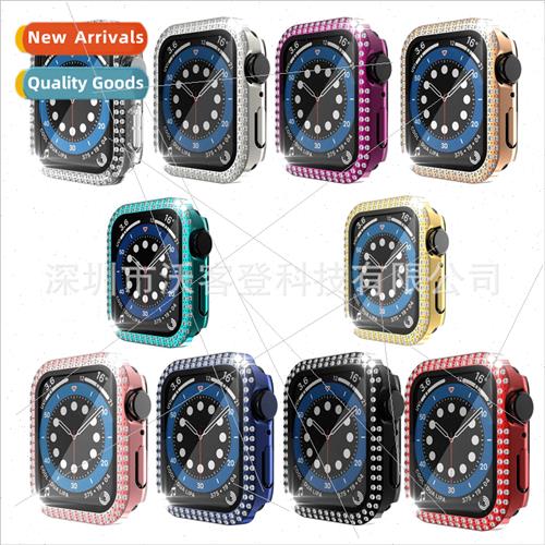 适用Apple electroplating double rows diamonds + tempered fil