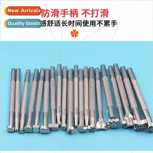 Leather Carving Stamping Leather Alloy Stamping Tools Set Di