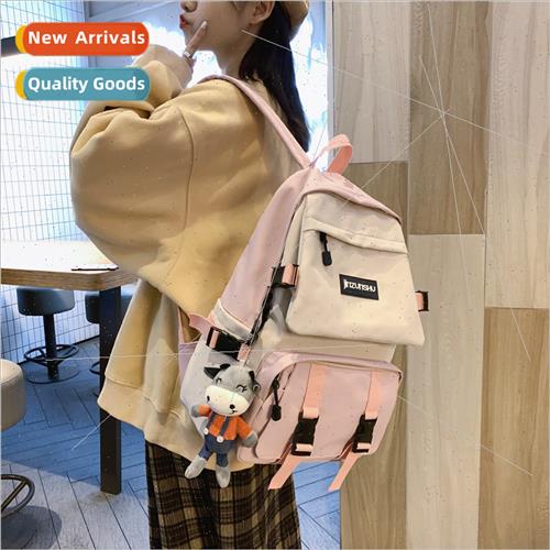 Korea shoulder bag female wind Mori soft girl girl shoulder
