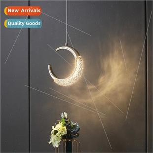 bedroom chandelier warm romantic moder Corridor post bedside