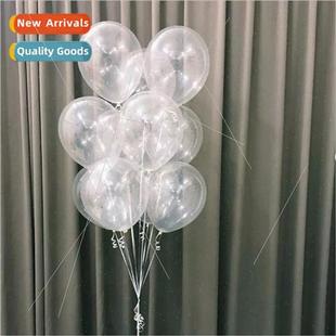 grams inch latex balloon transparent round No. 2.8
