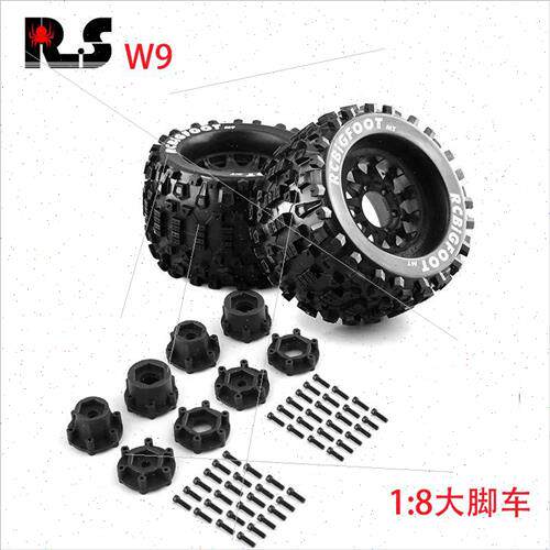 1/8 Bigfoot Wheel Tires E-Revo Rangers Sledge Katun?Kronos