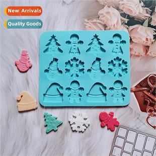 Snowflake Hat Lattice link Ice Christmas Chocolate 245