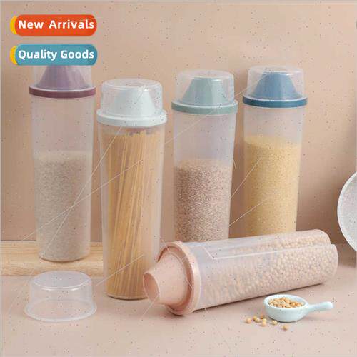 Creative kchen transparent sealing cans grains cereals dried