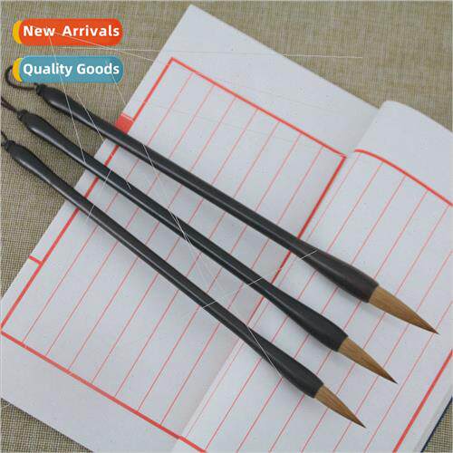 Imperial wolf-hair brushes large medium small calligraphy tr