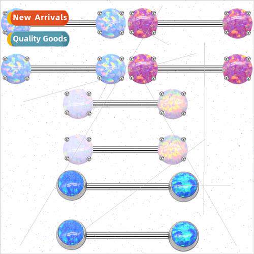 Europe Real Opal pple Ring Chest Jewelry Round pple Ring Sta