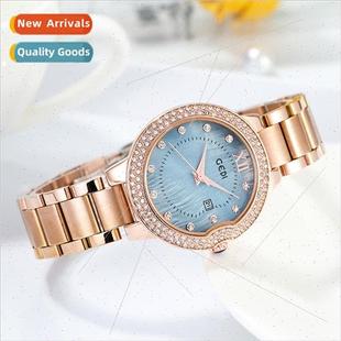 dial steel Korean new fashio female large watch Goldie band