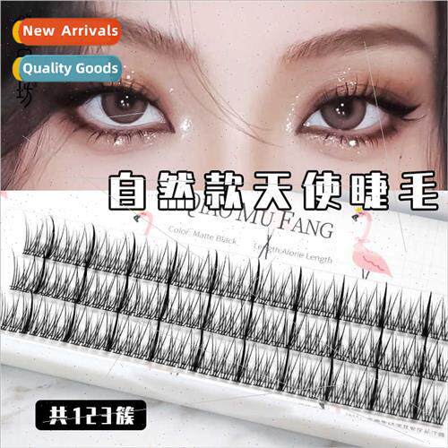 Natural Sandwich Angel Lashes Barbie Comic Eyelashes Thick C