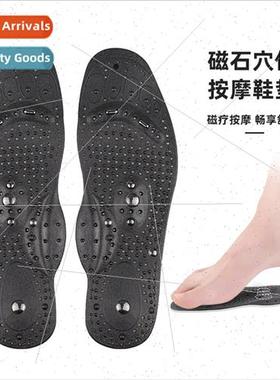 New arch  men women magnetic therapy insoles 8 magnet insole