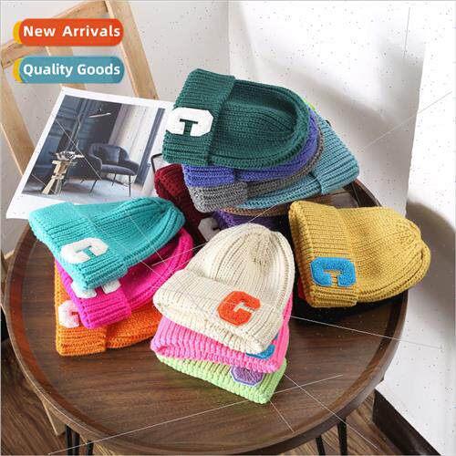 Woolen cap children students of Korea fall and winter  versa