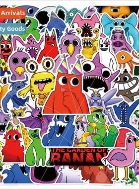 50 new Bamban garden graffi stickers cell phone case noteboo