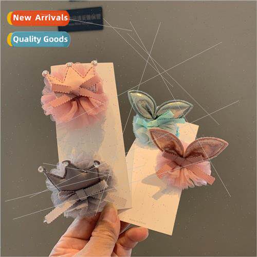 Children crown headdress girls hair clips handmade hair acce