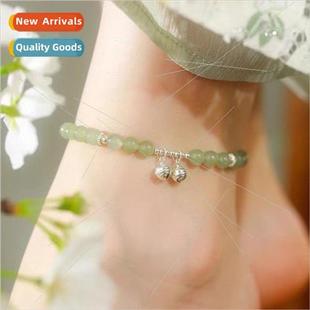 ring summer beads anklet whening green will small Bell fresh