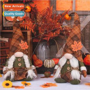 New Halloween decorative ornament faceless doll doll harvest